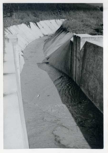 Impianti irrigui, Farra d'Isonzo. Canale, dettaglio